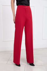 Tailleur completo monopetto rosso