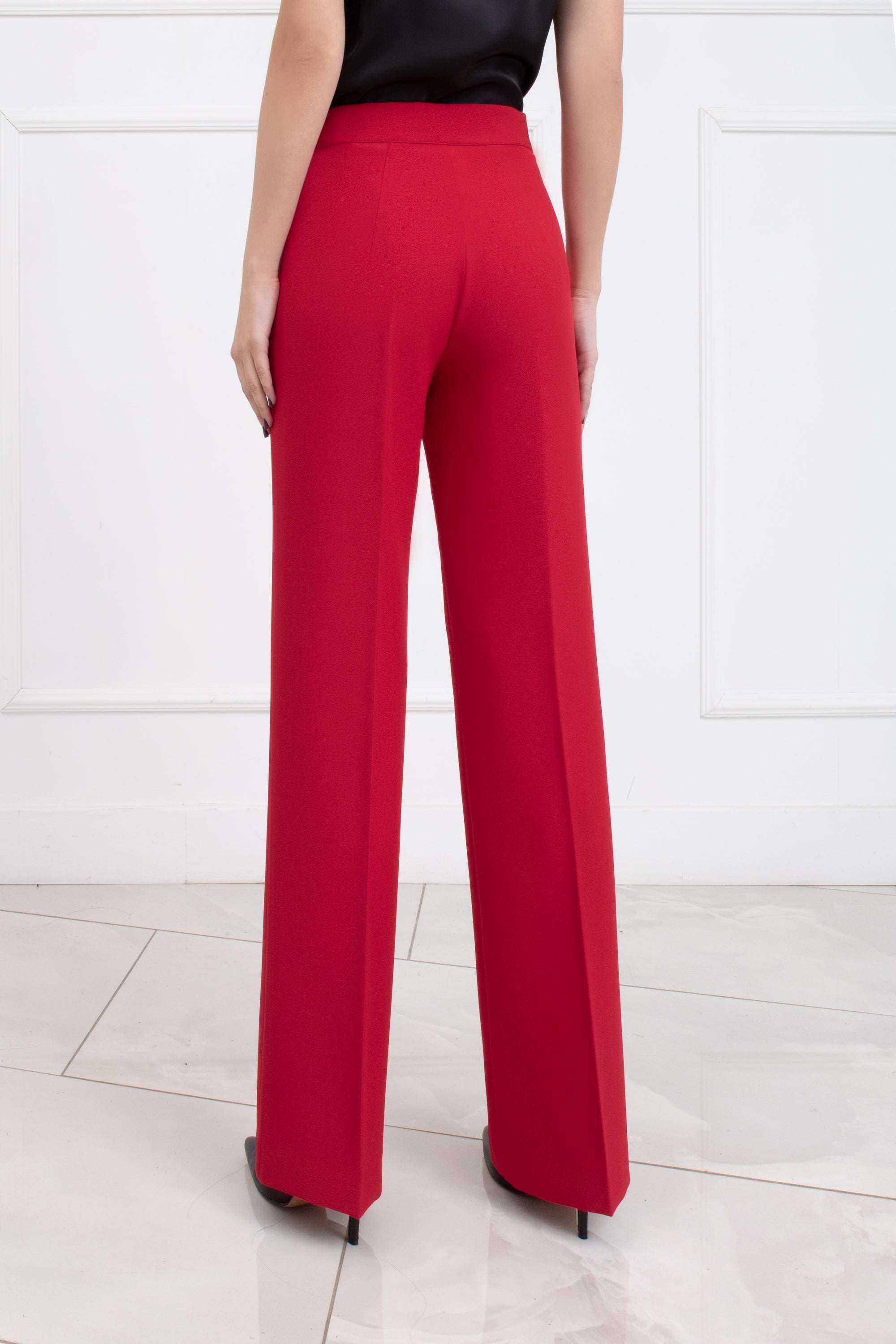 Tailleur completo monopetto rosso
