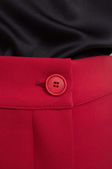 Tailleur completo monopetto rosso