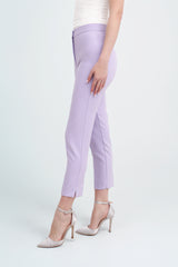 Tailleur Completo pantalone sigaretta lilla