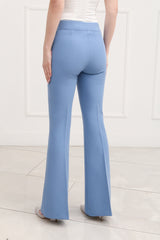 Tailleur completo doppio petto celeste polvere